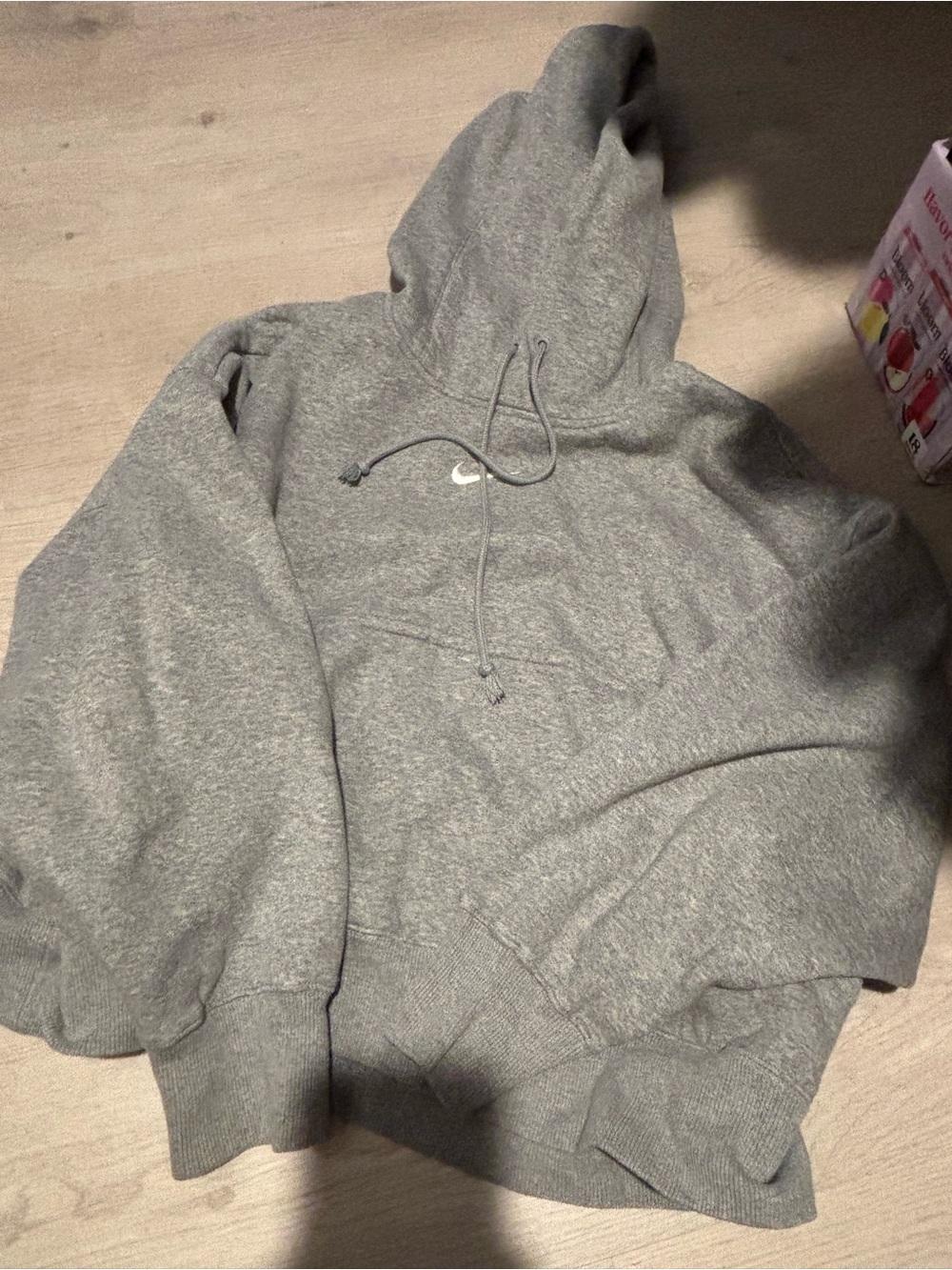 Nike Gray Crewneck Pullover Hoodie